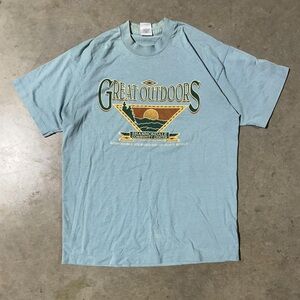 Fruit of the Loom Blue Great Outdoors T-Shirt